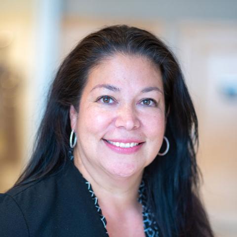 Headshot of Monica Estrada, Senior Director, Conferences and Events at NYU SPS