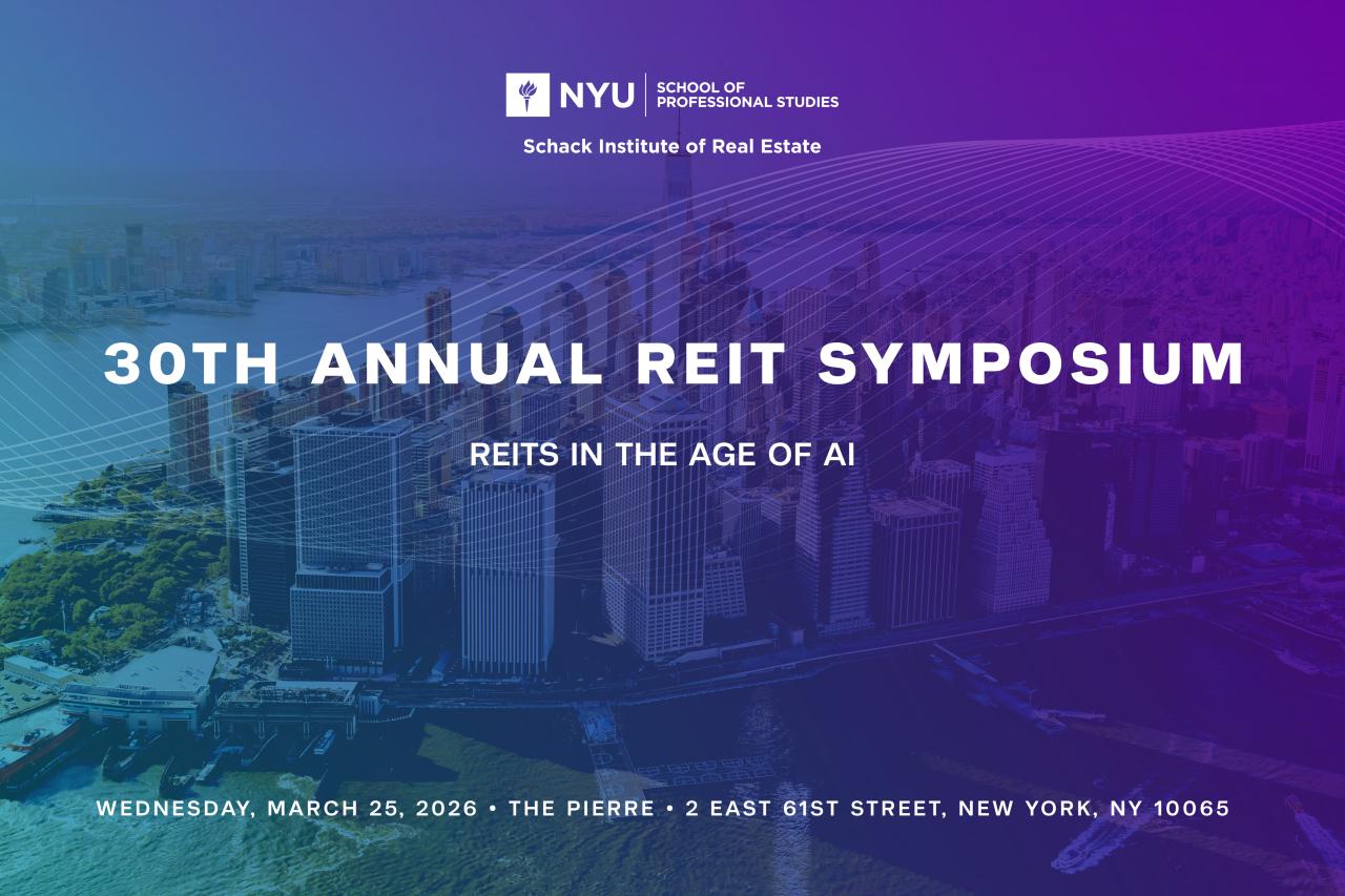 30th Annual REIT Symposium - REITS in the Age of AI