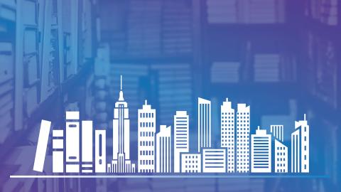 Advanced Publish Institute skyline book graphic