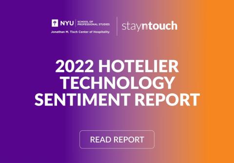 2022 Hotelier Technology Sentiment Report
