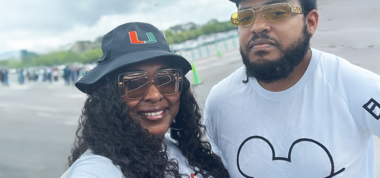 BA in Social Sciences alum Shakia Rose poses for a selfie with another person