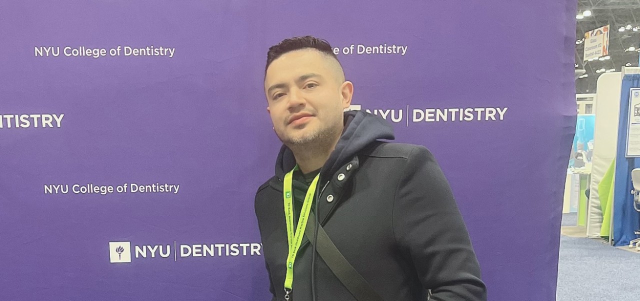 Carlos Calderon, student at the Division of Applied Undergraduate Studies, NYU SPS.