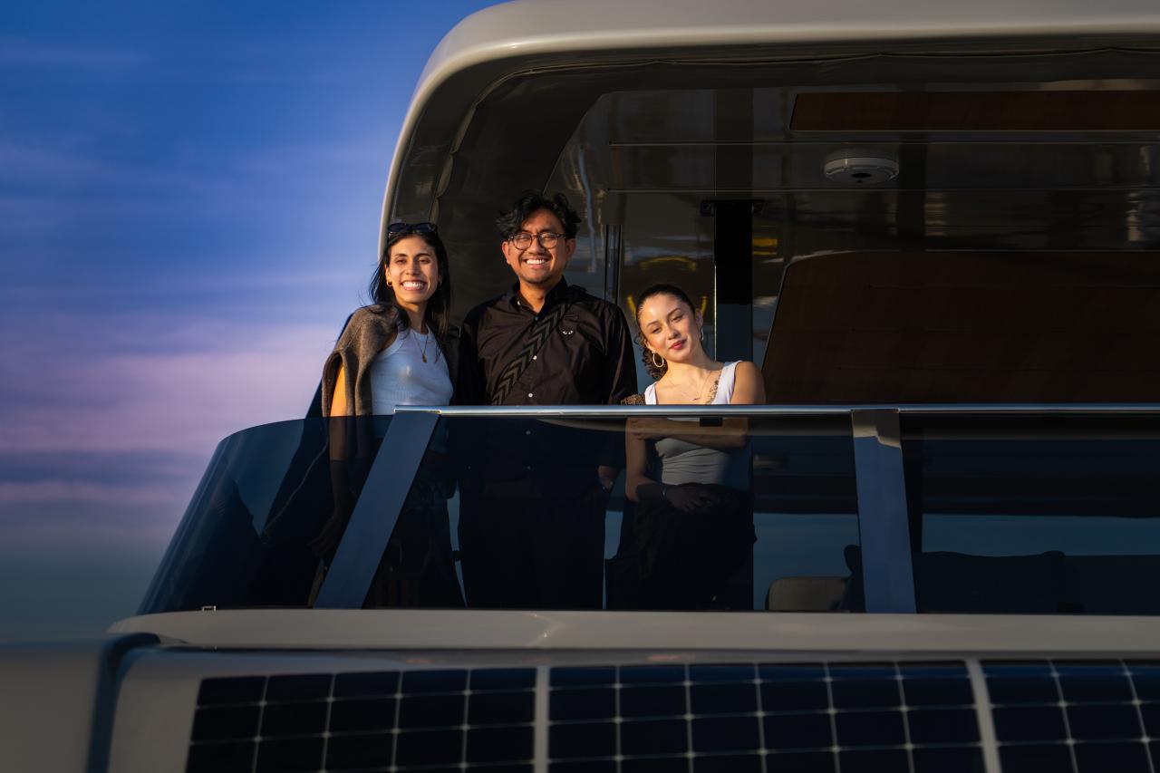 Integrated Marketing graduate students during the Abu Dhabi and Dubai Global Field Intensive focused on luxury marketing and global brand strategy.